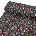 Pretty Pink Flowers Baby Cord