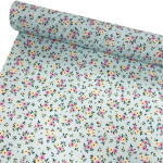 Blue Spring Posy Polycotton
