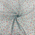 Blue Spring Posy Polycotton
