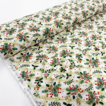 Christmas Trellis Wide Cotton