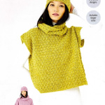 Stylecraft Textured Crochet Sweater, Tank and Hat Pattern 10286