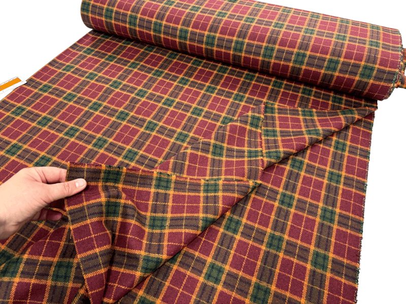 Autumn Check Wool
